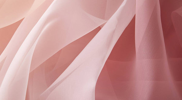 Pink fabric used in Korean bojagi wrapping
